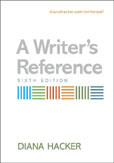 Cover art: A Writer's Reference